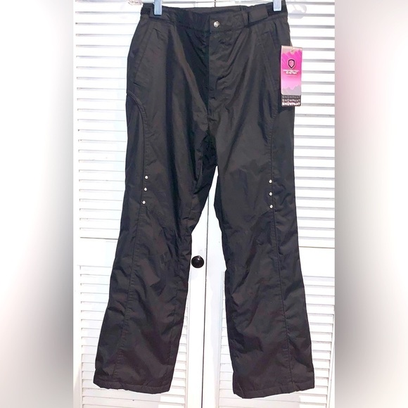 Protection System Black Snow-pants Girls new with tags Size 14 - Picture 1 of 10